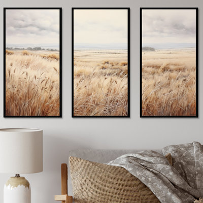 Prairie Peacefulness Meadows - Prairies Wall Art Living Room Set