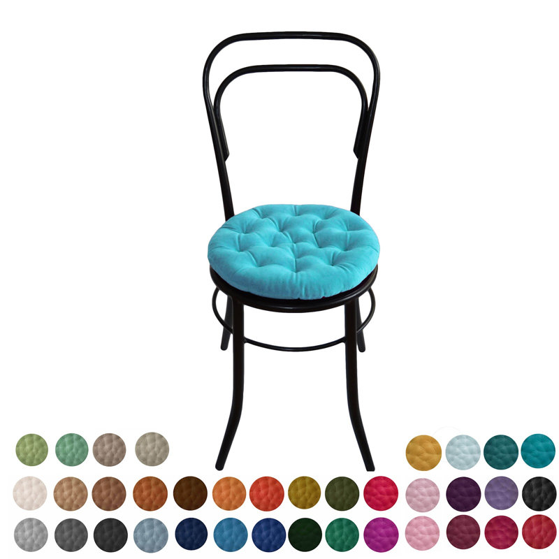 Coussin de chaise d'intérieur, Turquoise