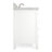 Ariel Cambridge 36 In. Right Offset Vanity With 2 In. Carrara Marble Countertop-105903767