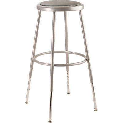 Adjustable Height Ergonomic Lab Stool