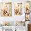 Perroquet beige plumes élégance III-1925844816-1925844817