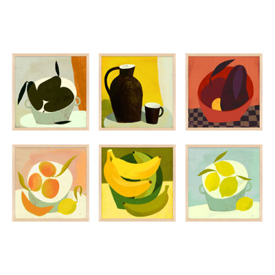 Julina "Fruits" 6-Piece Painting Set