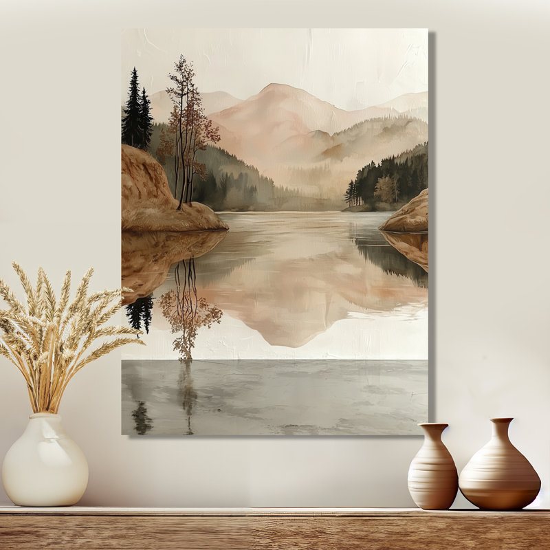 Gimondo - Landscapes Wall Art, Wrapped Canvas, Does Not Apply, 32" H x 24" W