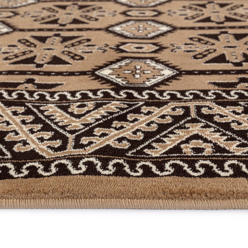 Endie Oriental Area Rug, Rectangle 60 x 110 cm