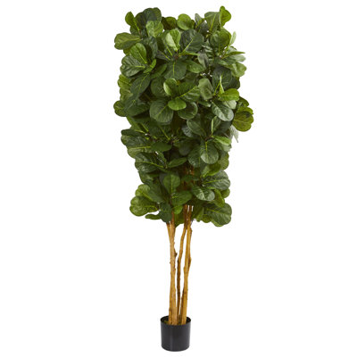 Faux Fiddle Leaf Fig Tree in Pot