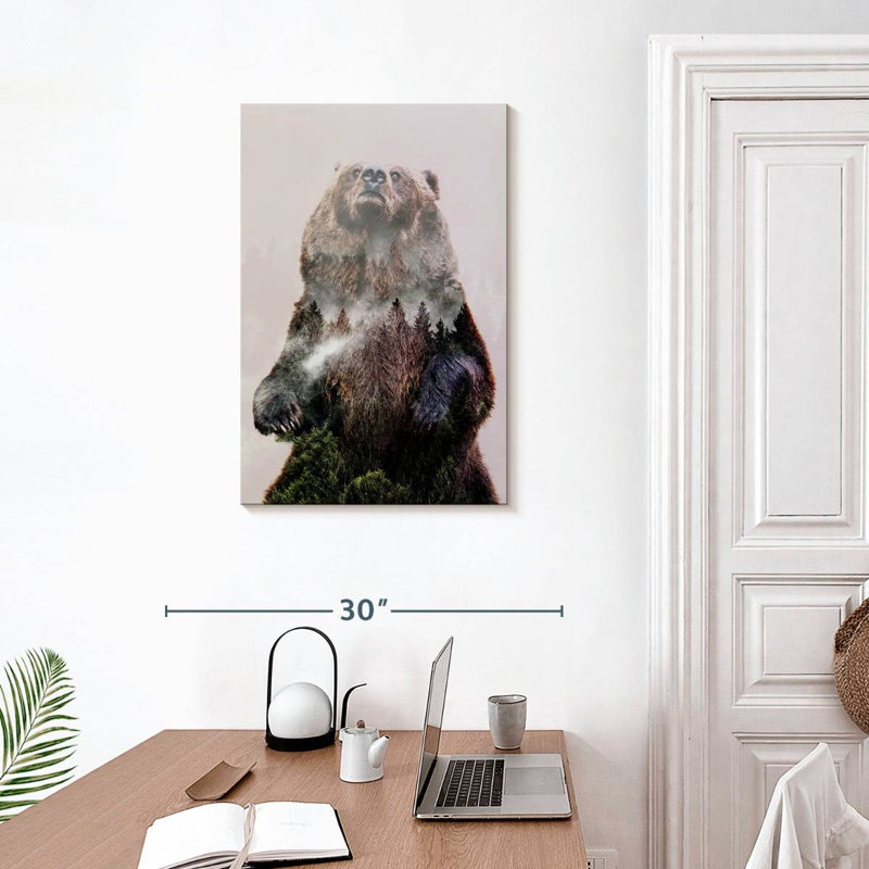 Brampt Forest Pines Bear, 30" H x 20" W