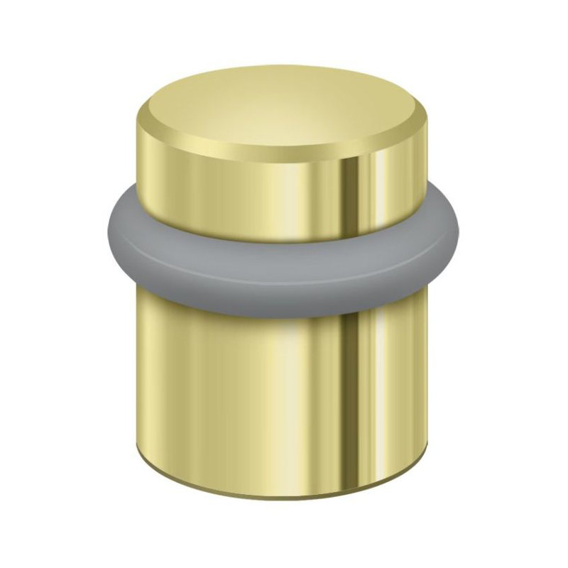 Kick Stop, Polished Brass