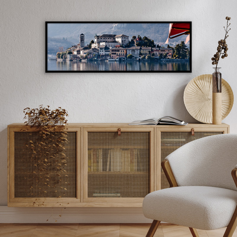 Cadre photo Americanflat - Cadre pour affiche à bordure mince avec plexiglas, Black, 12" x 36"