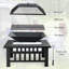 Saif Square Metal Wood Burning Smokeless Fire Pit Table