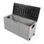 Dakota Fields Almanor 112cm W 260L Water Resistant Plastic Lockable Deck Box with Wheels-340002431