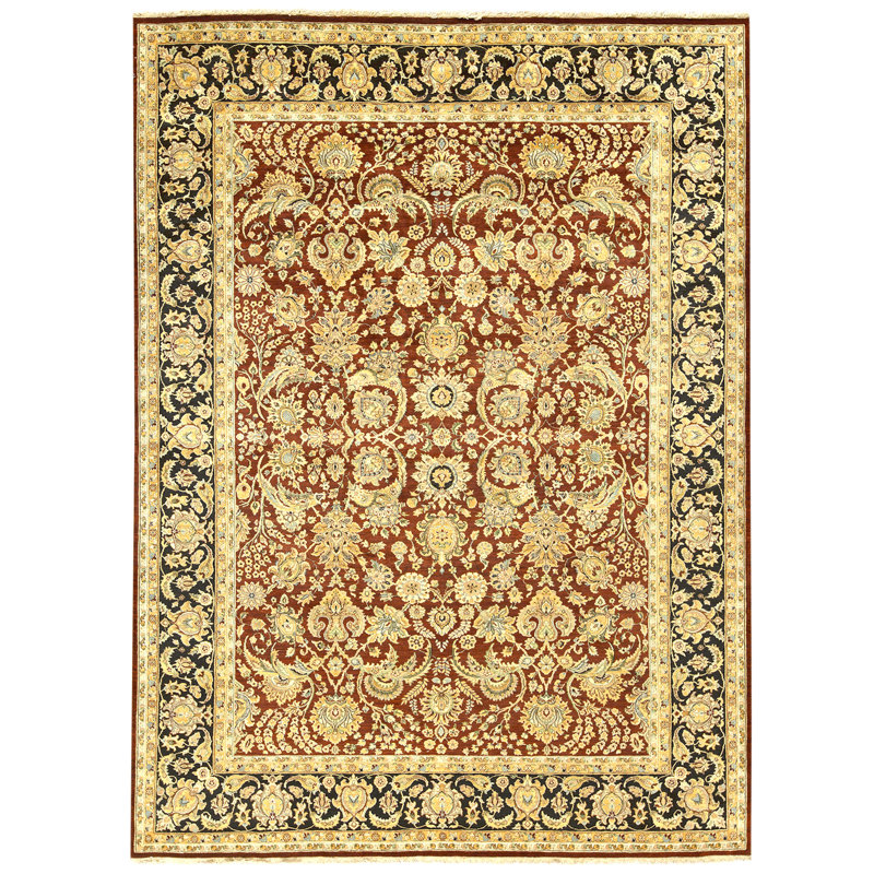 High Resolution Rug Bokara Rug Co., Inc. High-Quality Hand-Knotted Red And Black Area Rug ...