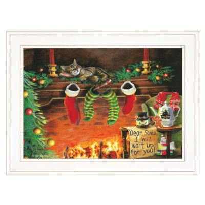 I Will Wait Up Framed Wall Art for Living Room, Home Wall Décor by Ed Wargo