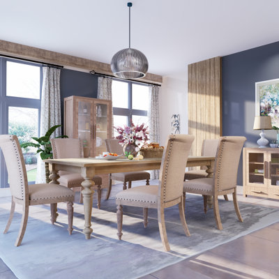 Extendable Solid Wood Dining Table Sets