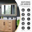 Meuble-lavabo simple 48 po avec miroir Cicero