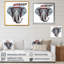 Éléphant gris avec chapeau - imprimé-88534745-88534740