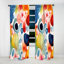 Eissa - Painting Abstract Room Darkening Curtain - 1 Panels-595554645
