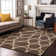 Premium Machine Washable Corry AMF1041 Circles Rug
