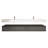 Alysa 84" Wall-Mounted Double Bathroom Vanity Set-71095563