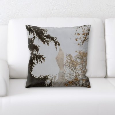 Housse et insert de coussin carré Statue