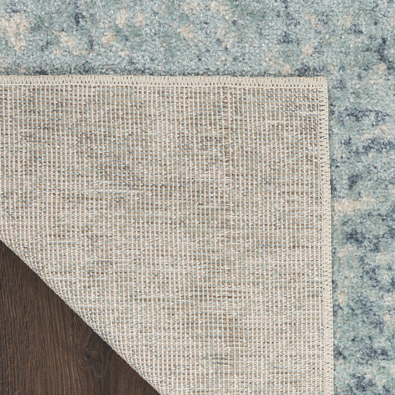 Quantasia Washable Abstract Rug, Runner 2'2" x 8'