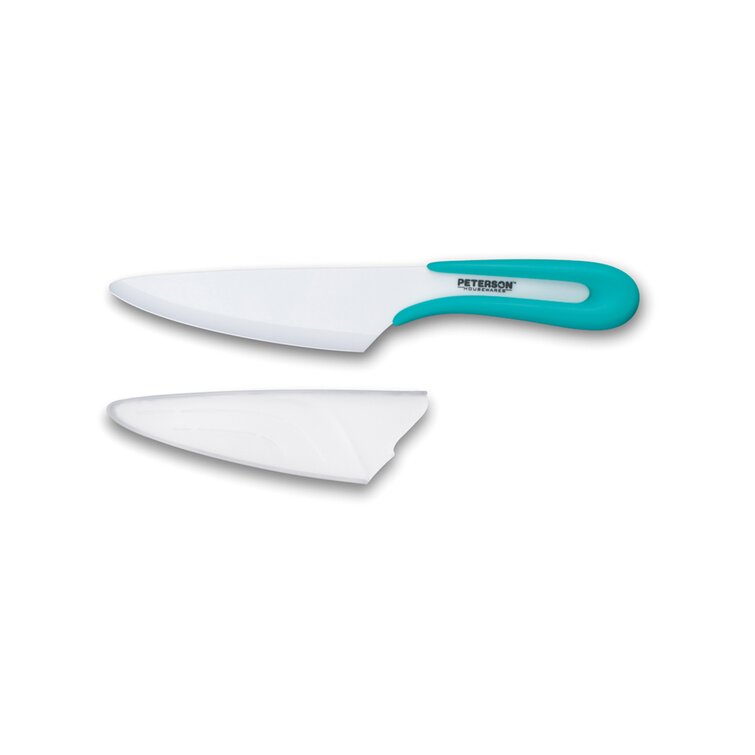 Peterson Housewares Utility Knife Block, White