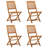 Inyokern Folding Patio Dining Side Chair