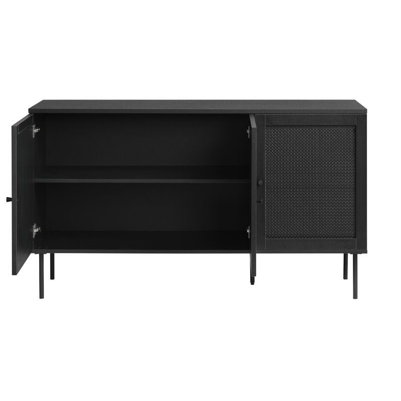 Dover 140cm Sideboard, Black