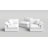 Upholstered Cloud Modular Sectional Sofa, Modern Comfy Couch Filled With Down, Convertible Deep Seat Couches For Living Room Apartment Lounge Bedroom-1789063599