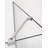 Bromley Semi-frameless Rectangle Hinged Shower Enclosure-93721689