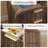 19.6'' W Walnut Three-Drawer Dresser, Rechargeable Nightstand, Set Of 2-498751547-498751544