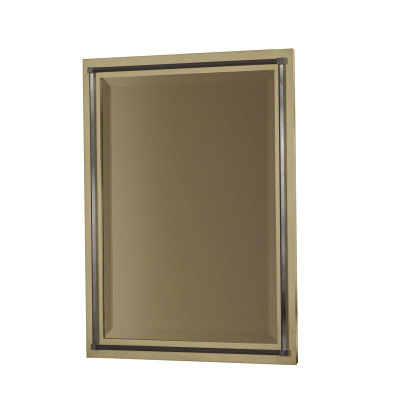 Miroir d'appoint Rook, Doré clair