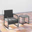 Square 5 - Piece 2 - Person 40Cm L Outdoor Table Set