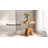 Natural Edge Cedar Stump End Table With Tree Root Base