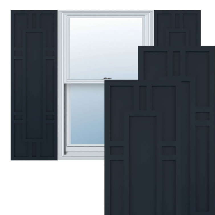 True Fit PVC Hastings Fixed Mount Shutters