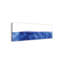 « bleu aquarelle demi-horizontal », impression sur toile