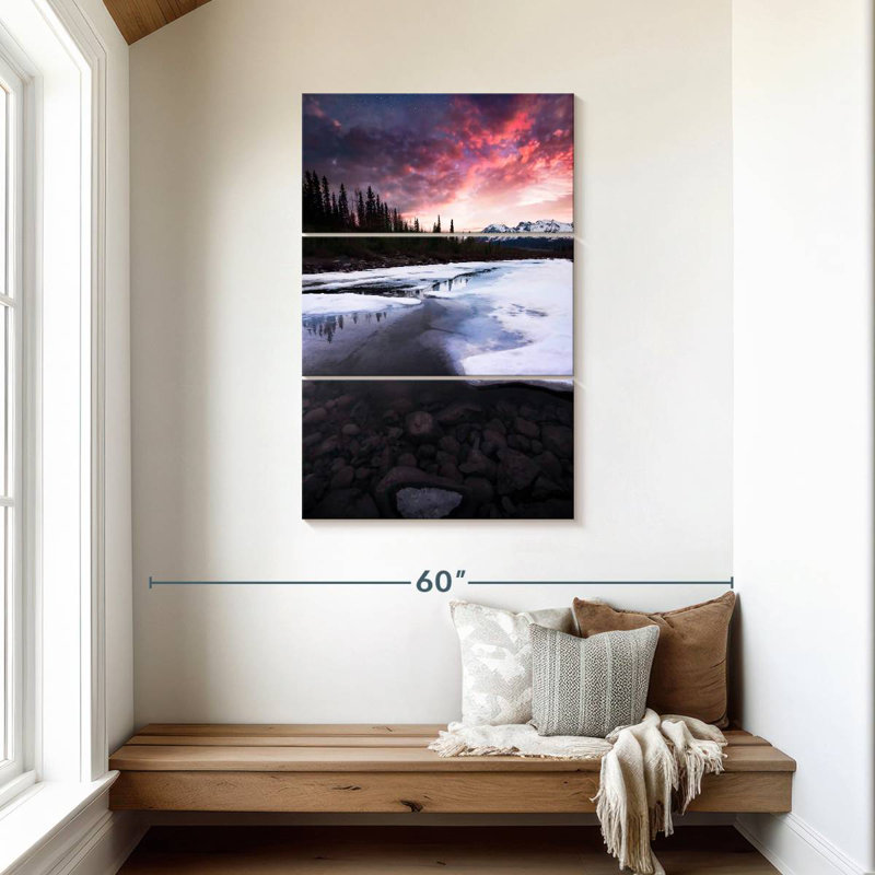 Alvord Fire And Ice, 45" H x 28" W
