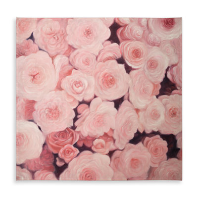 Romantic Pink Botanical Tablecloth | Indoor/Outdoor Decor