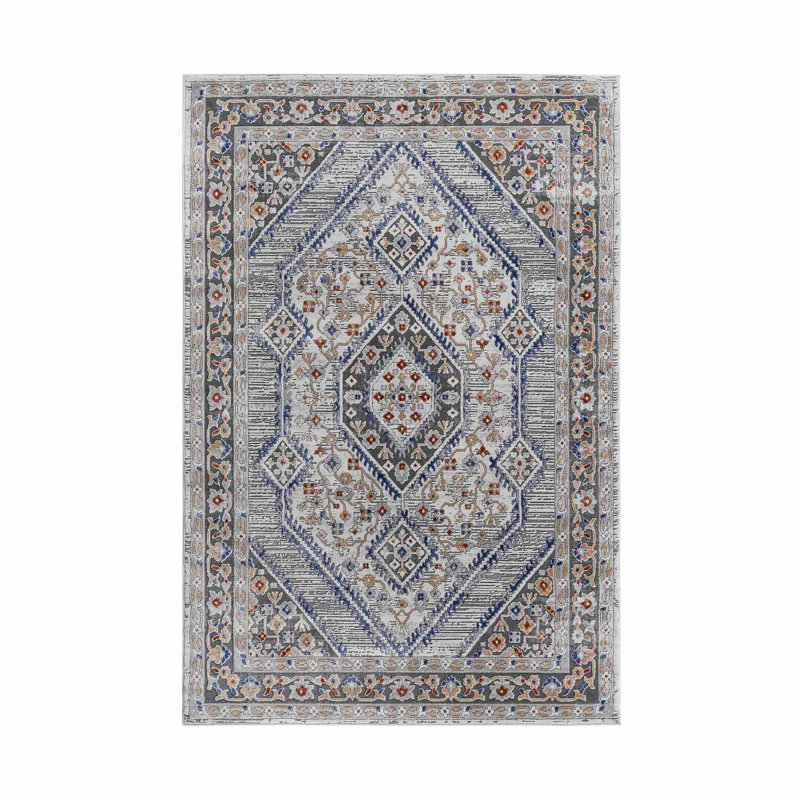 Collection Bordered Non-Shedding Living Room Bedroom Dining Home Office Stylish And Stain Resistant Area Rug