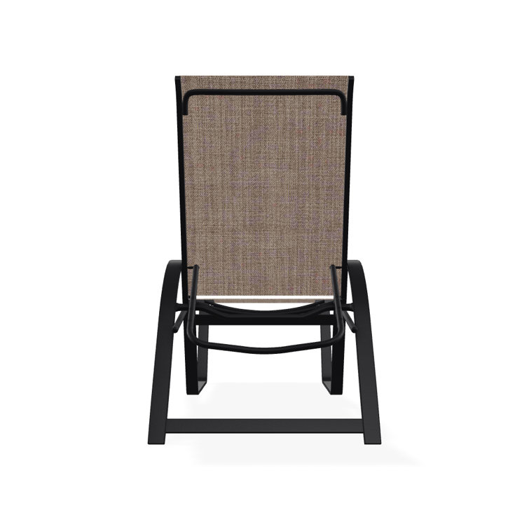Holna Outdoor Rust-Resistant Metal Chaise Lounge
