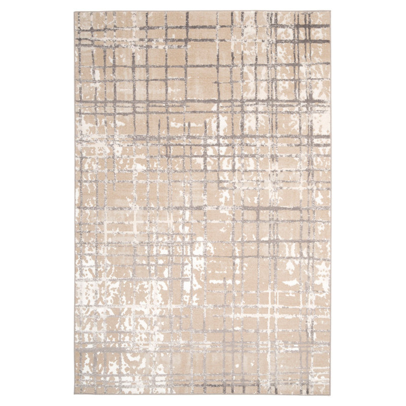 Abstract Machine Tufted Area Rug, 190cm x 280cm