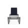 Holna Outdoor Rust-Resistant Metal Chaise Lounge
