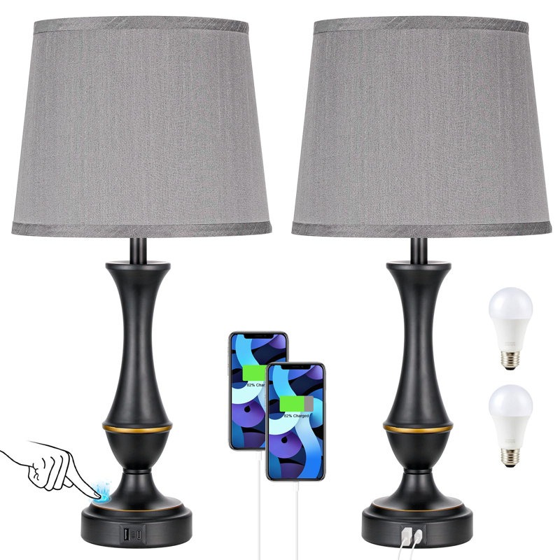 Lampe de table USB Charmica, Entière