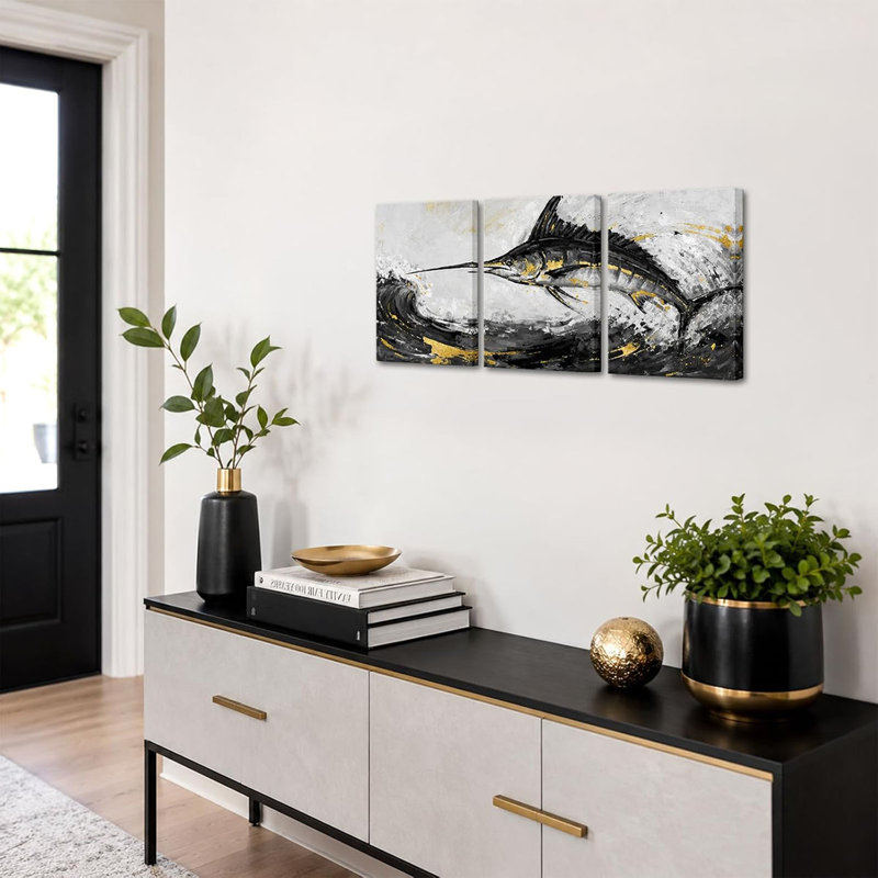 3 Piece Wrapped Canvas Print