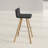 Gladwell Upholstered Counter Stool with Metal Frame-2119559366