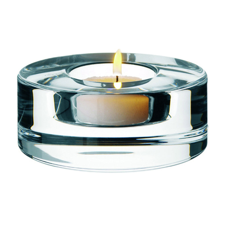 Orrefors Swedish Crystal Sports-Themed Puck Votive