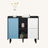 Black Kitchen Buffet Cabinet with Ample Storage - Open Space, 2 Drawers & Enclosed Cabinet, Multi-Use for Dining Room/Study/Living Room, High-Quality MDF, Easy Assembly-1177793093