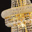 Lustre empire à intensité variable 20 lumières pour plafond haut-646008371-646008374-646008375