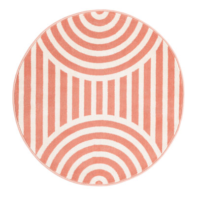 Unique Loom Lines Whimsy Kids Rug
