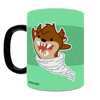 Looney Tunes Taz Baby Tasmanian Devil - Heat Sensitive Reveal Morphing Mugs Heat-Changing Drinkware