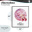 Girl Power Disco Cherries, giclée encadrée, design par Kim Allen-354191872-354191873